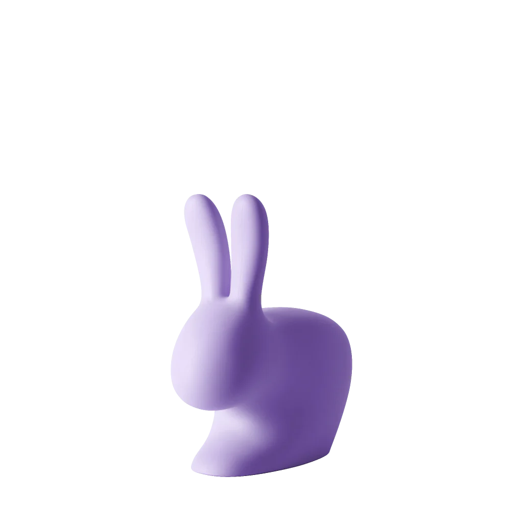Qeeboo Rabbit Chair Baby - Violet
