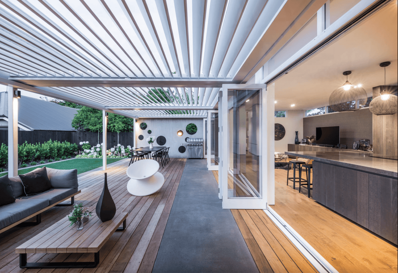 Create a stunning external room