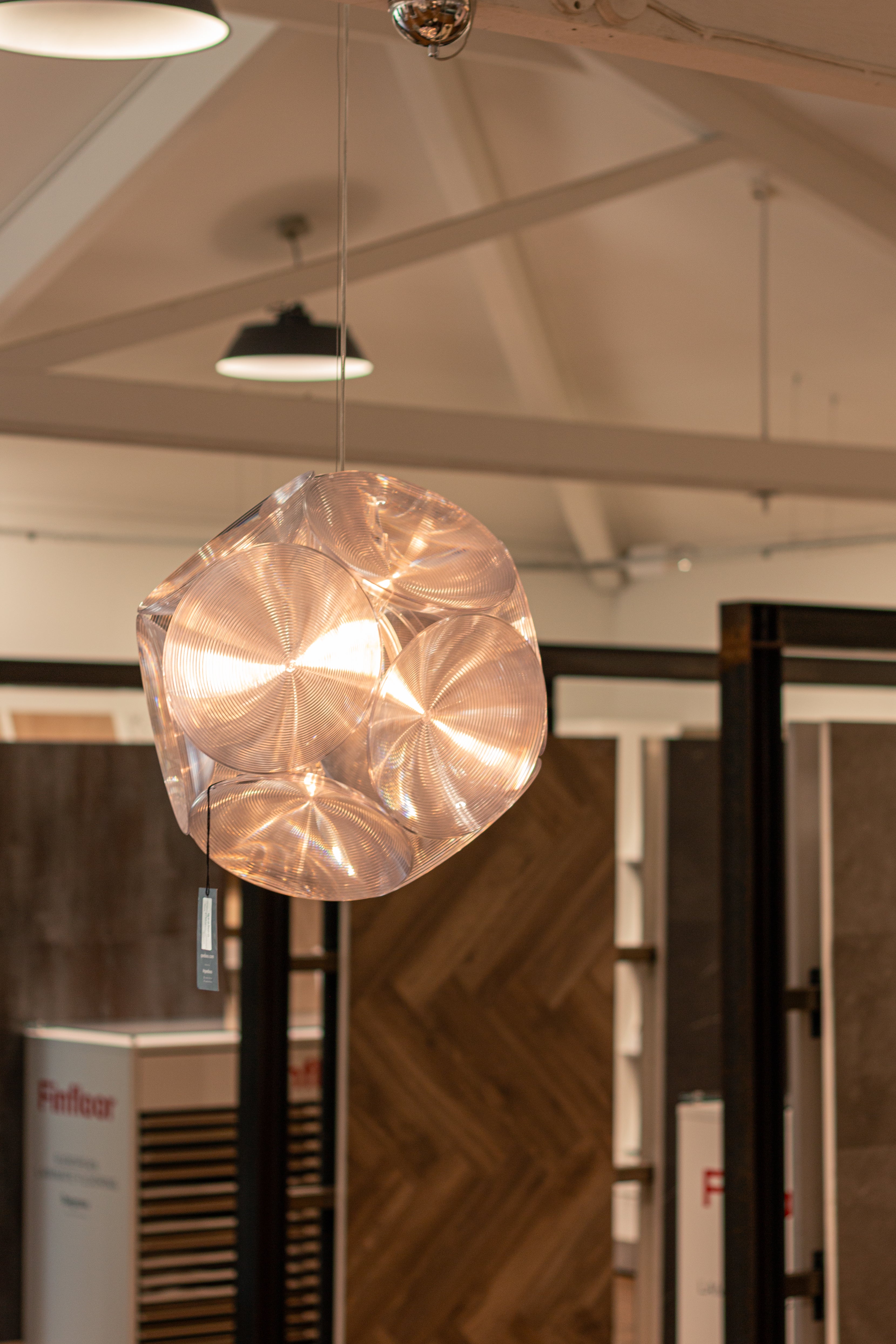 Qeeboo Pitagora Pendant Light - Transparent