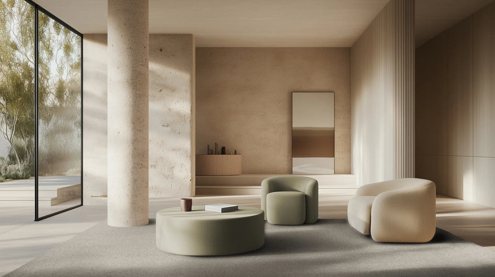 Moods Of Monet II Wool Carpet