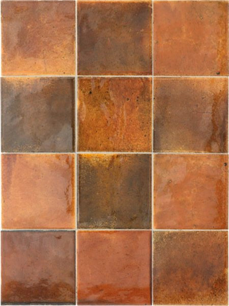 Hanoi Burnt Red 100x100