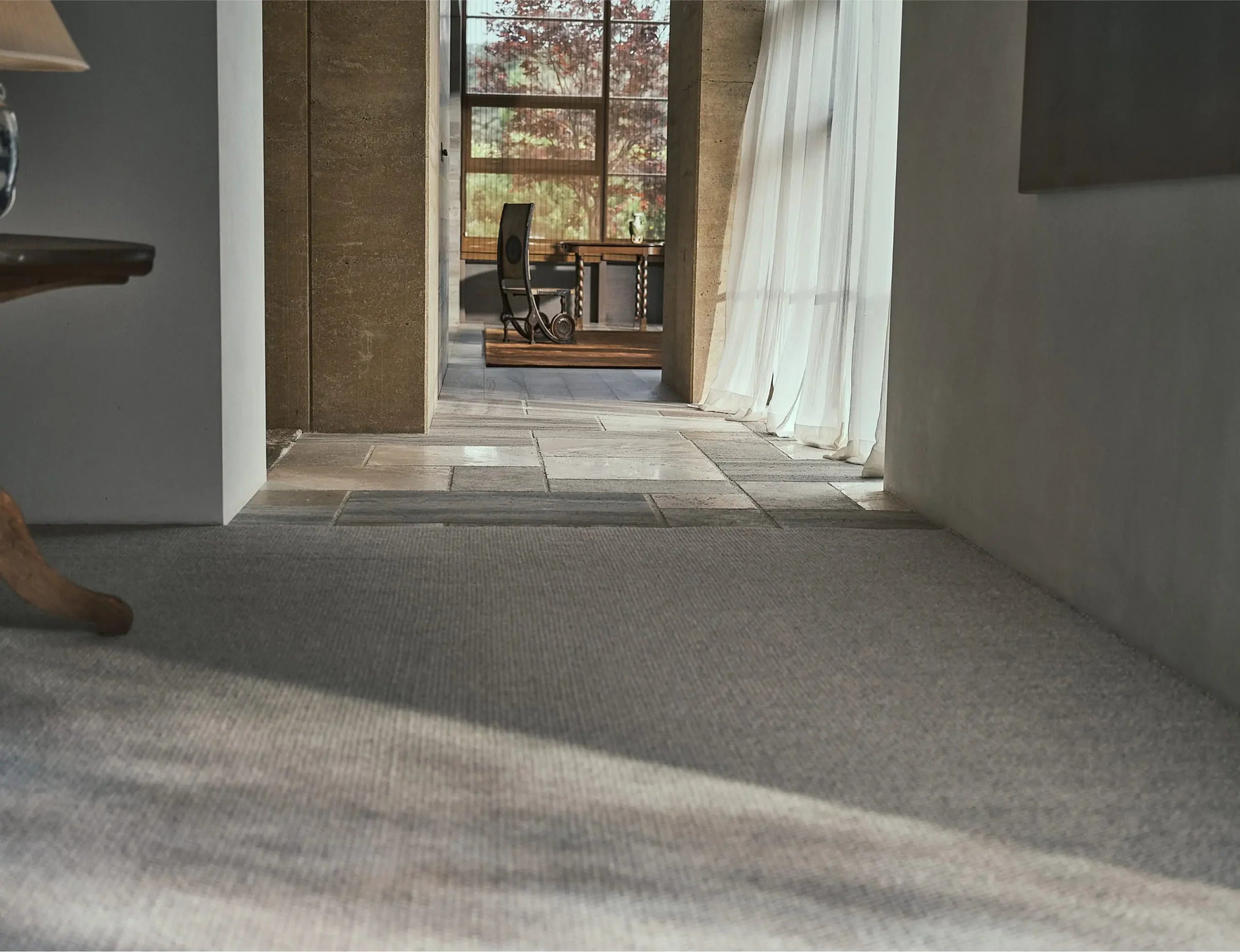 Basket Wave Wool Carpet