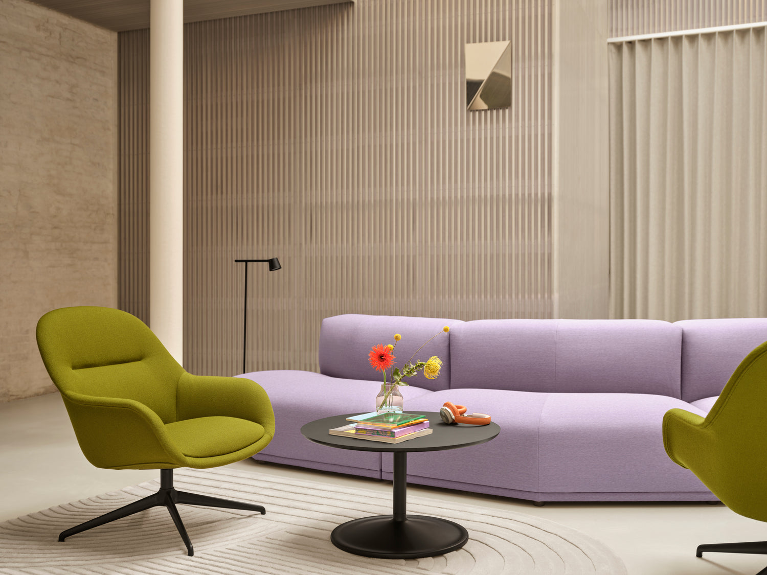 Fiber Lounge  Arm Chair