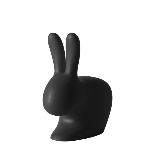 Qeeboo Rabbit Chair - Black