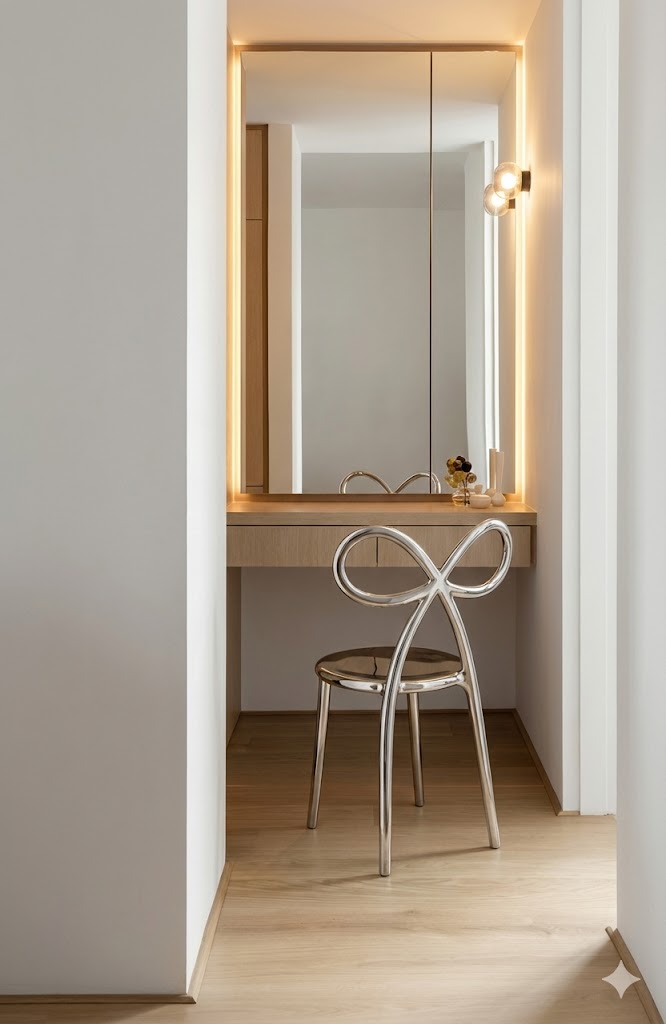 Qeeboo Ribbon Chair - Silver