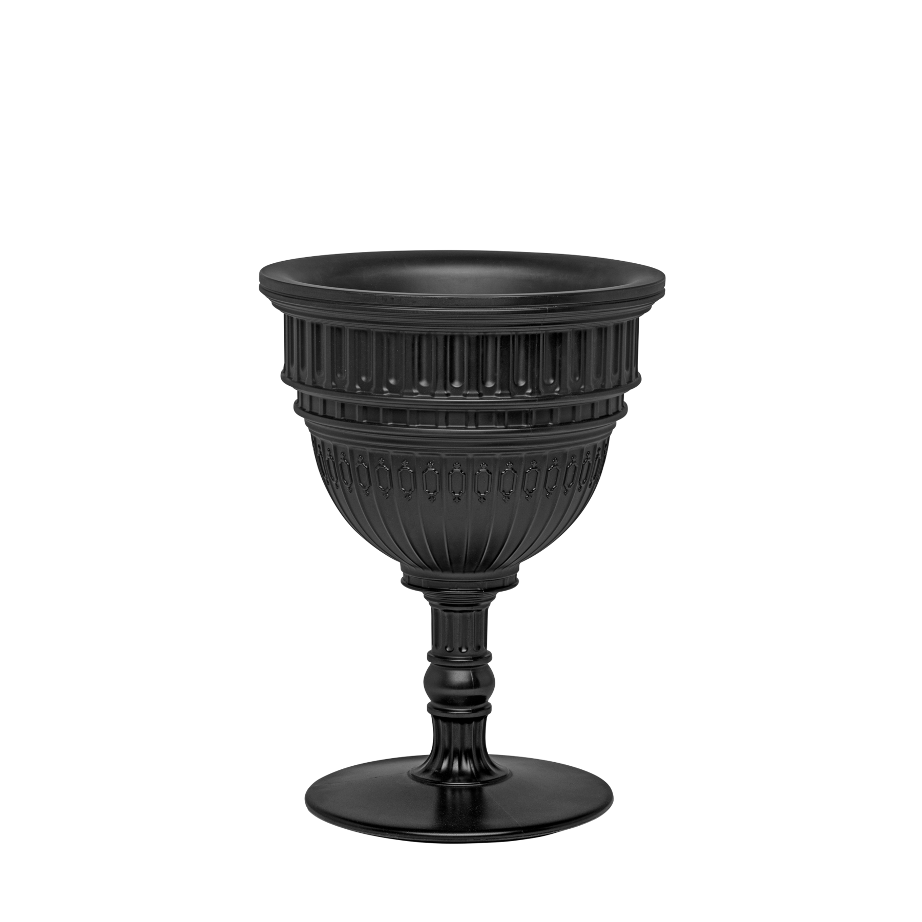 Qeeboo Capitol Planter and Champagne Cooler - Black