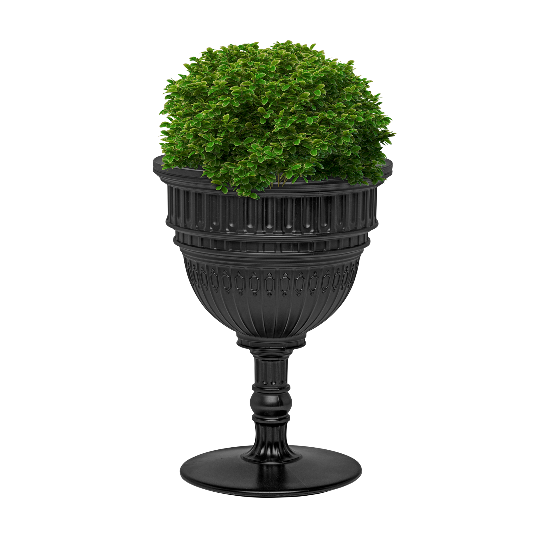 Qeeboo Capitol Planter and Champagne Cooler - Black