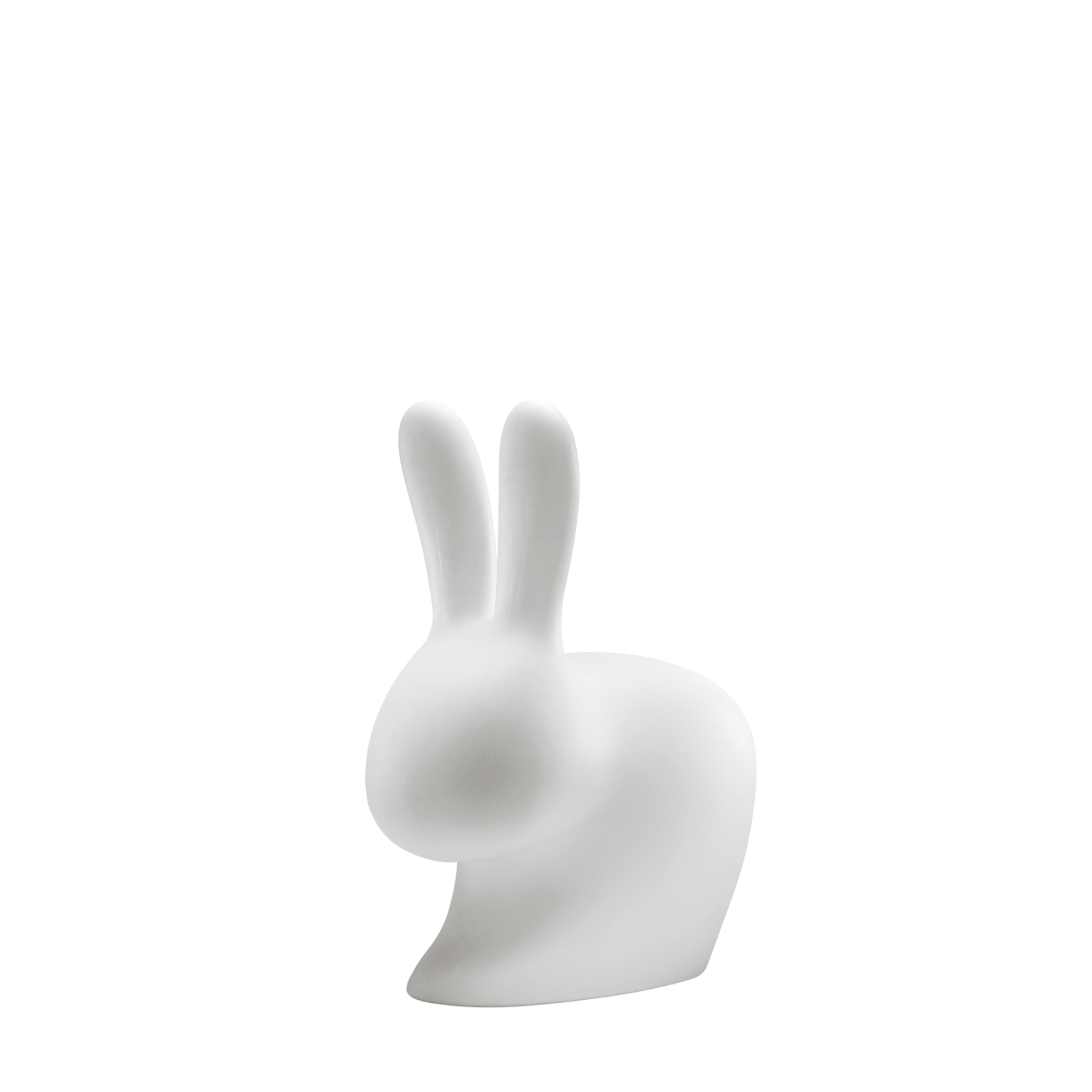 Qeeboo Rabbit XS Lamp Transparent - Rechargable LED