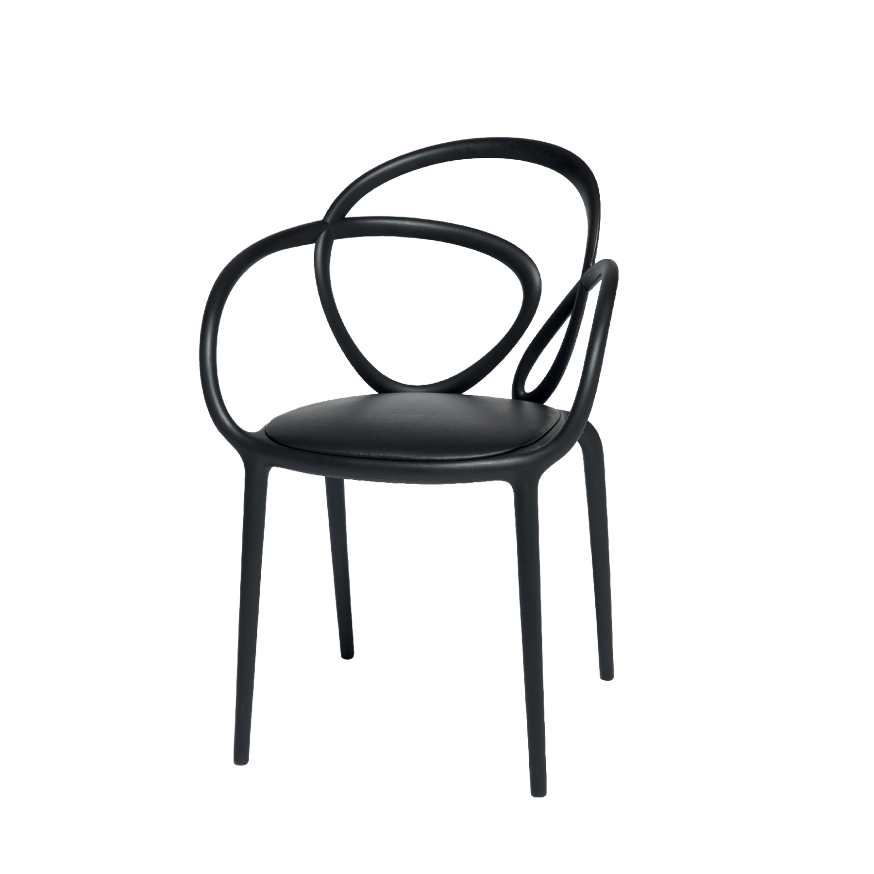 Qeeboo Loop Chair - Black