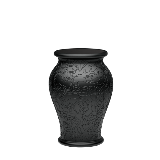 Qeeboo Ming Stool & Side Table - Black