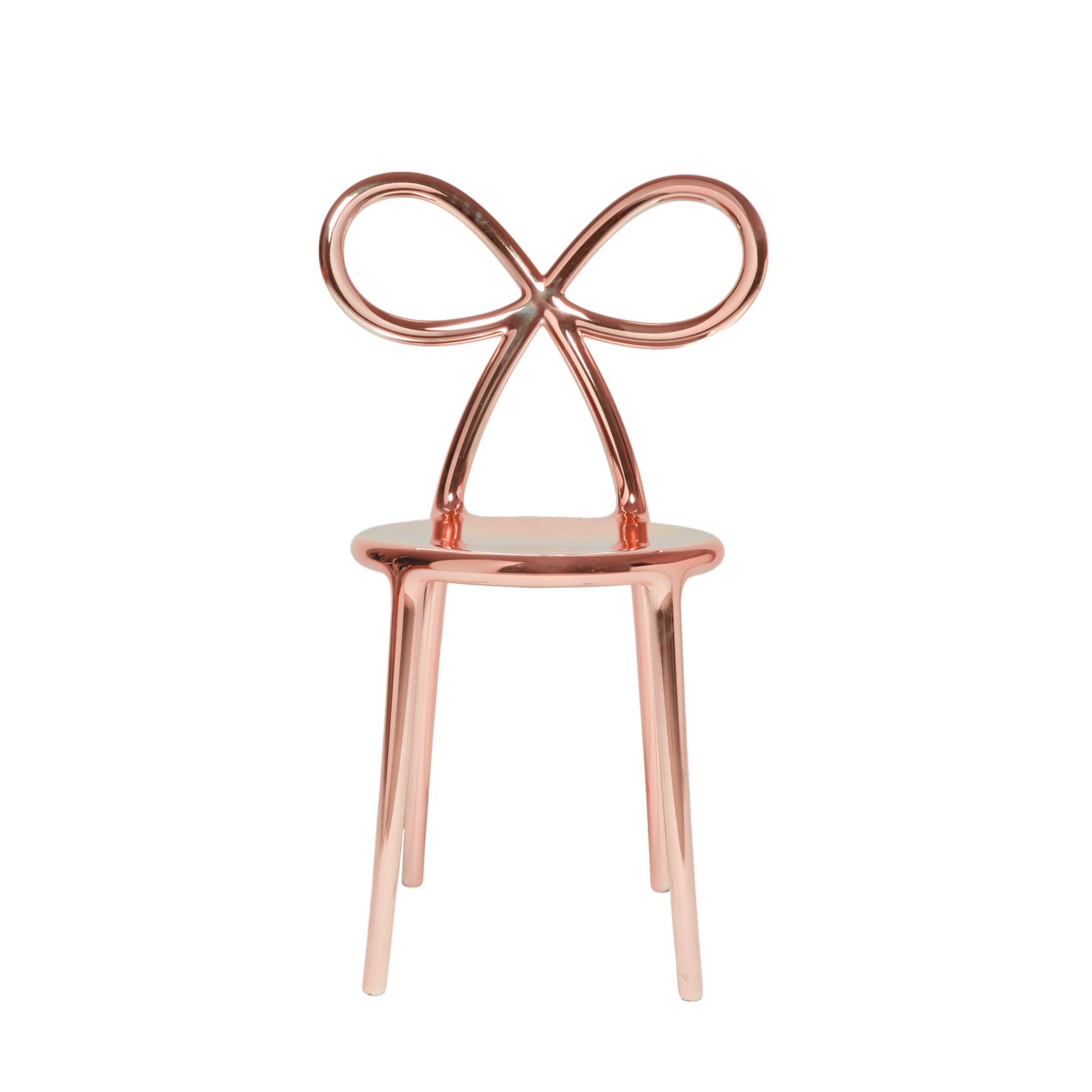 Qeeboo Ribbon Chair - Pink Gold