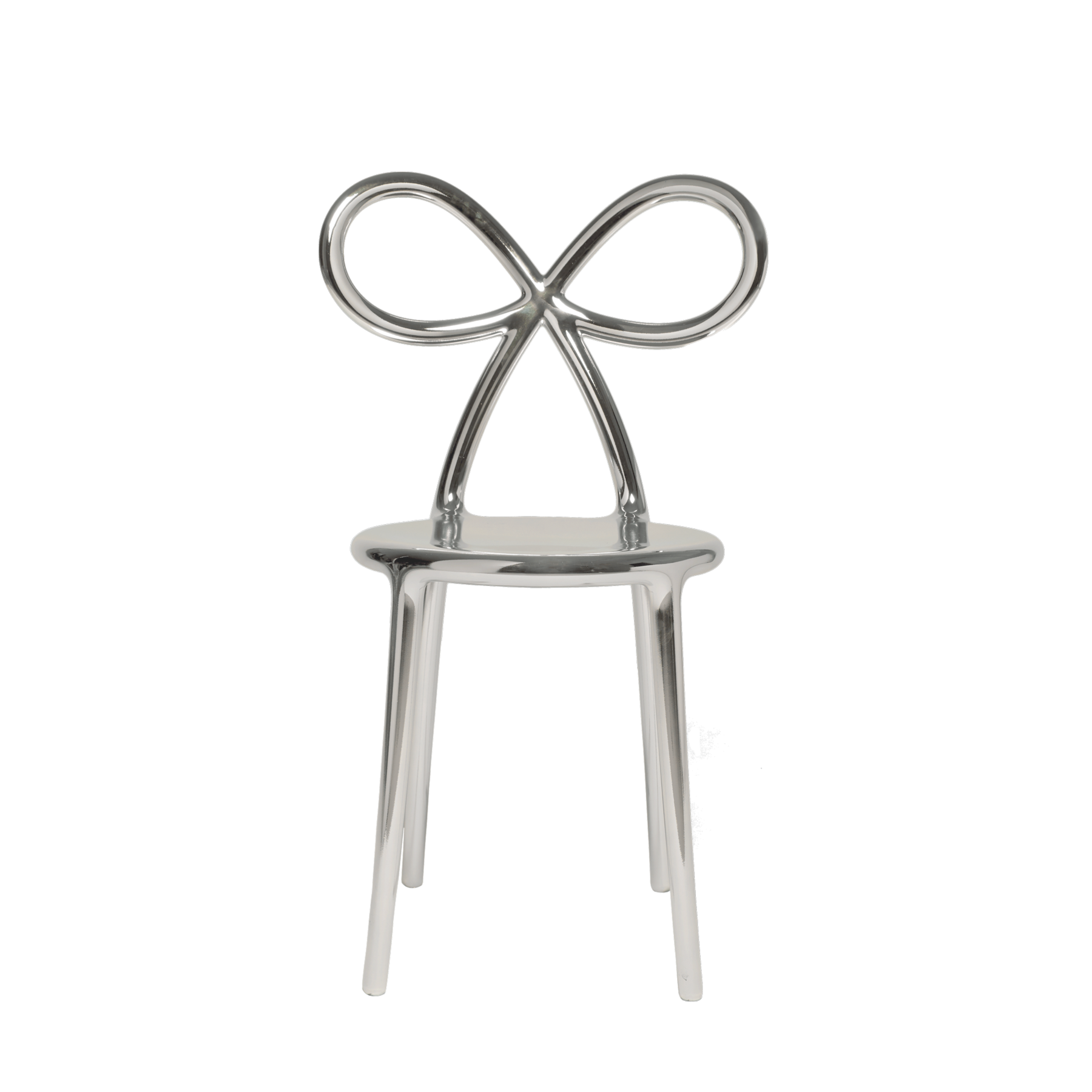 Qeeboo Ribbon Chair - Silver CLEARANCE