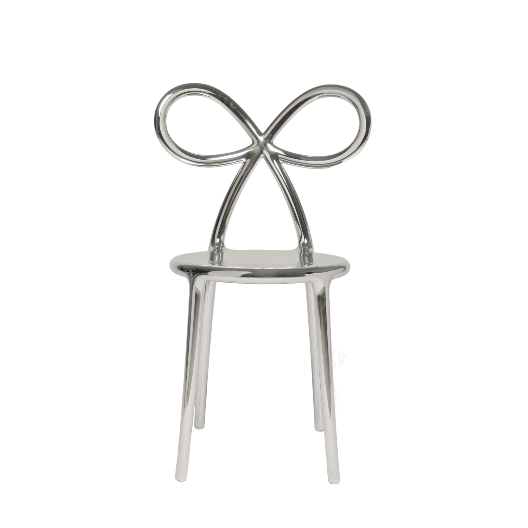 Qeeboo Ribbon Chair - Silver