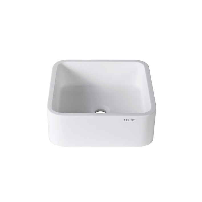 Krion 3 Way Square Basin